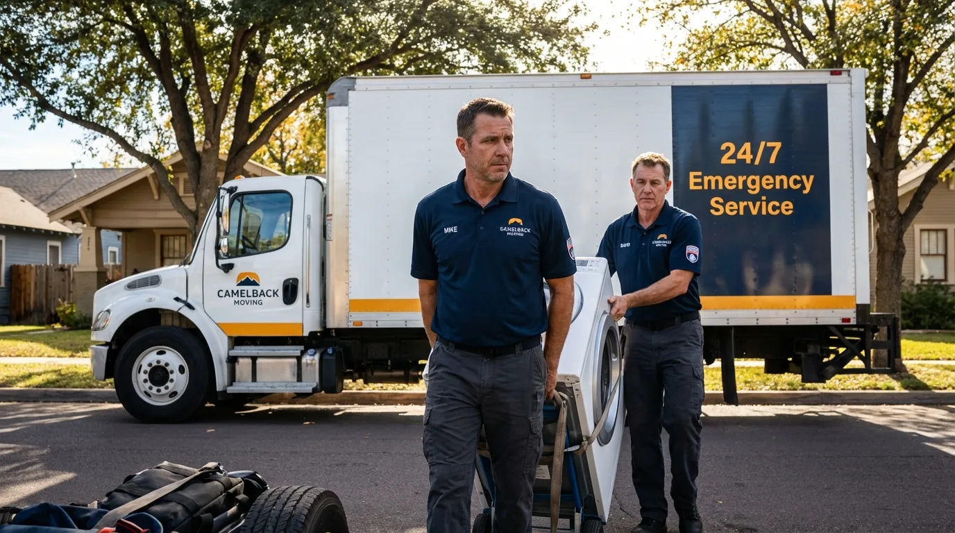 CamelBack Moving crew loading furniture in Gulf Shores, AL
